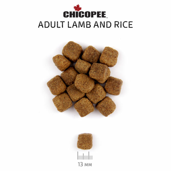 Chicopee Pro Nature Line Adult Lamb and Rice сухой корм для взрослых чувствительных собак всех пород с ягненком и рисом - 20 кг. Царство домашних животных.