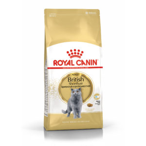 Царство домашних животных. Сухой корм Royal Canin British Shorthair Adult для взрослых кошек породы британской короткошерстной.